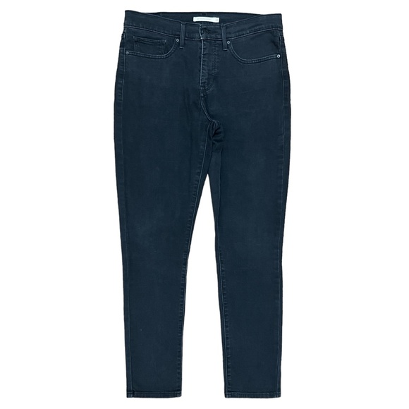 Levi's Women's 311 Shaping Skinny Jeans Black Stretch Denim Size 32 X 29.5 - Picture 4 of 10